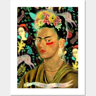 Frida Posters and Art